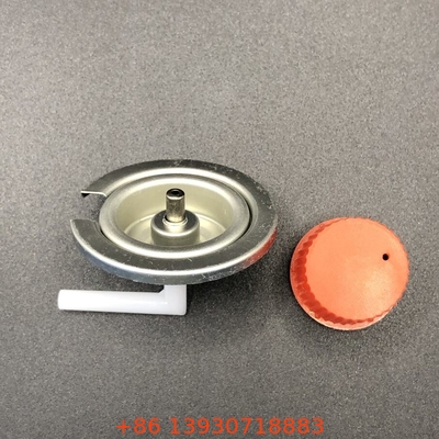 Warna Hitam Camping Gas Butane Gas Valve Dengan Tinplate Dan PP Material di Black Handle