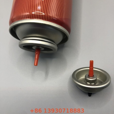Universal Butane Lighter Gas Refill Gas Valve Fitting dengan desain ergonomis