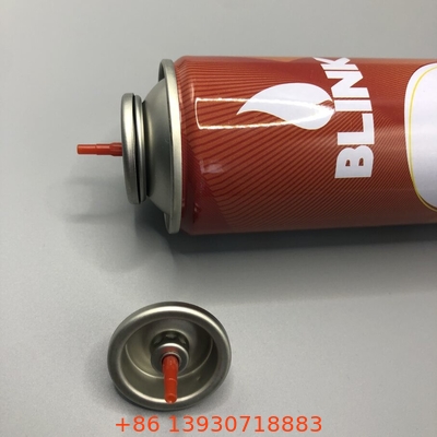 Universal Butane Lighter Gas Refill Gas Valve Fitting dengan desain ergonomis