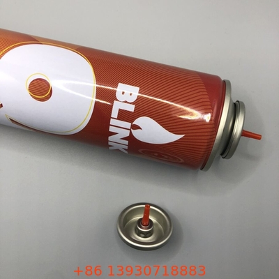 Plastik atau logam Stem Gas Lighter Refill Valve untuk pasar suhu normal