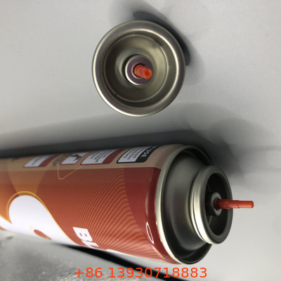 Plastik atau logam Stem Gas Lighter Refill Valve untuk pasar suhu normal