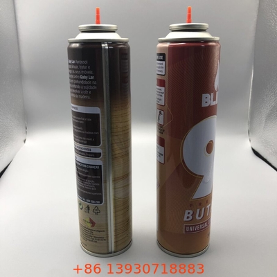 Plastik atau logam Stem Gas Lighter Refill Valve untuk pasar suhu normal