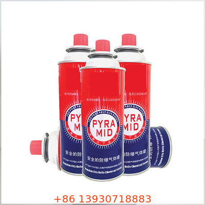 Tinplate Butane Gas Container Kapasitas 220g Dan 227g untuk Bisnis Anda