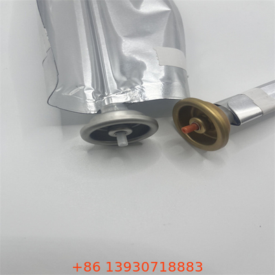 Tas Silinder Plastik yang Dapat Dikustomisasi Pada Aerosol Katup dengan Penyegelan Baik 0.2-0.4Mpa Tekanan Desain Ramah Lingkungan