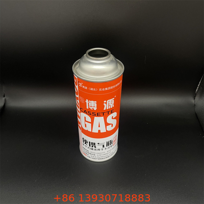 Kapas Gas Butane Portable untuk Kompor Camping. 250g Kartrid Bahan Bakar Butane Efisiensi Tinggi.
