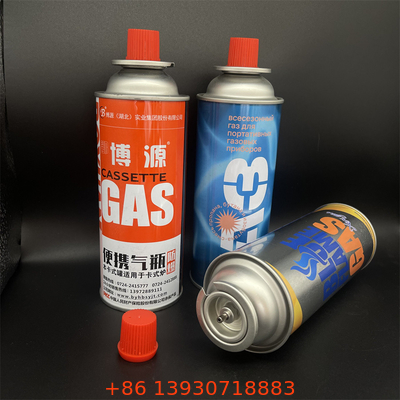 Butane Fuel Canister untuk kompor portabel dan pemanas