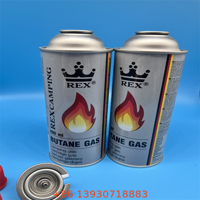 Kartrid Gas Tinggi Kaleng Kaleng tahan lama untuk Camping Fuel