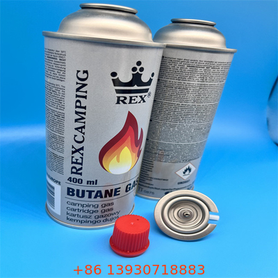 65 X 158 mm Butan Gas Canister untuk peralatan dapur luar ruangan