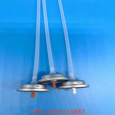 Kit katup spring stainless steel untuk stetoskop MDF dengan cangkir pemasangan lacquered yang jelas