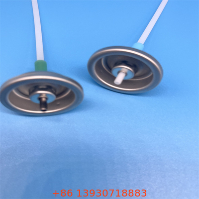 Meter Aluminium Aerosol Valve Button Actuator Mist Spray Kaleng Perak