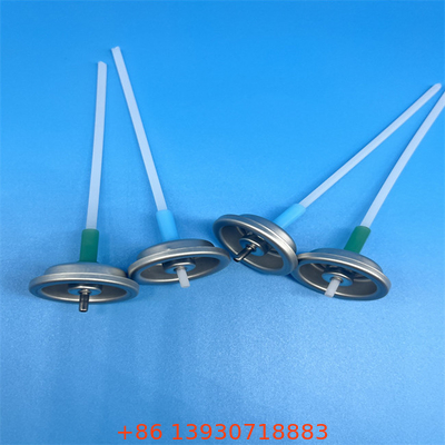 Meter Aluminium Aerosol Valve Button Actuator Mist Spray Kaleng Perak