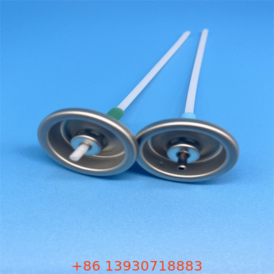 Metallic Silver Aluminium Aerosol Valve Button Actuator Sampel Gratis