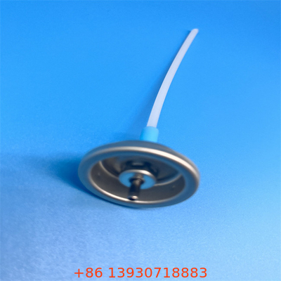 Metallic Silver Aluminium Aerosol Valve Button Actuator Sampel Gratis
