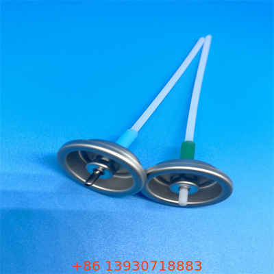 Katup aerosol berukuran dengan gasket tertutup untuk kompatibilitas universal