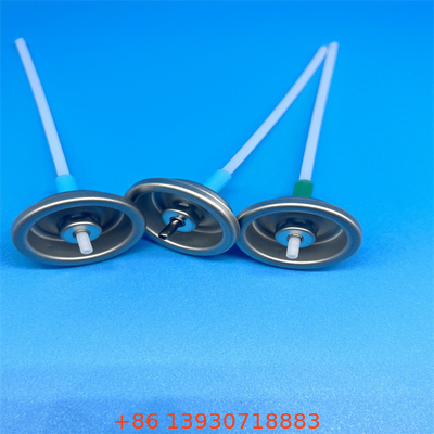 Aluminium Metered Valve Mist Spray Button Actuator Single Use Silver Finish