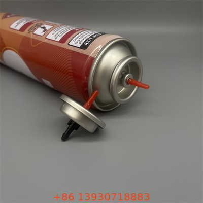 Katup isi ulang gas penyala air mata stainless steel untuk penyala rokok