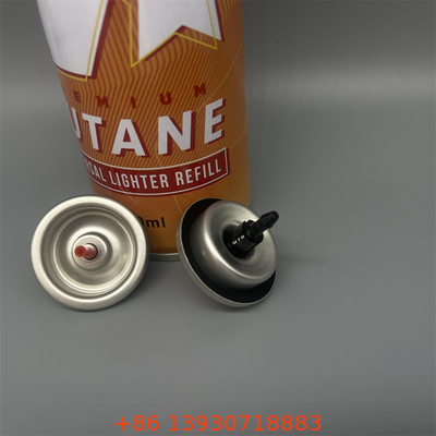 Cigarette lighter tipe gas yang kompatibel butane katup gas lighter isi ulang