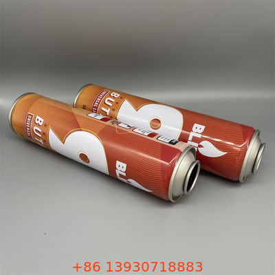 Premium Refillable Aerosol Empty Lighter Can Universal Butane Fuel Canisters untuk Lighter Utility