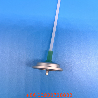 Aluminium Silver Metered Aerosol Valve dengan Precise 50-200mcl Spray Rate Control