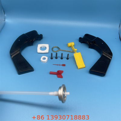 Portable Fire Extinguisher Valve with Long Actuator Lever & Dip Tube