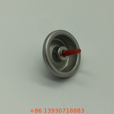 Katup isi ulang penyala gas butan merah dengan pegas stainless steel dan rumah terbalik