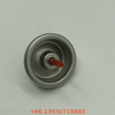 Katup isi ulang penyala gas butan merah dengan pegas stainless steel dan rumah terbalik