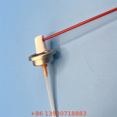 Kotak baja tahan karat Clear Lacquered Tinplate Valve untuk Spray Paint Aerosol Can