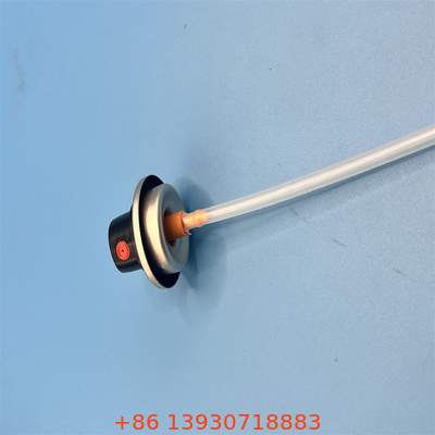 Kotak baja tahan karat Clear Lacquered Tinplate Valve untuk Spray Paint Aerosol Can
