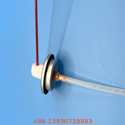Natural Standard Dip Tube Spray Paint Valve dengan Stainless Steel Spring dan Buna Gasket