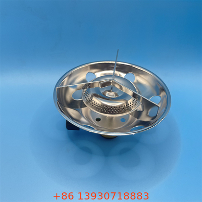 Kompak kompor gas baja untuk berkemah dan perjalanan Portable Mini Burner Kompor