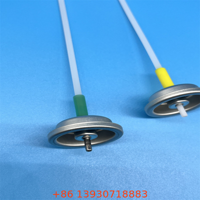 Button dioperasikan Aluminium aktuator untuk tepat 150mcl Spray Rate