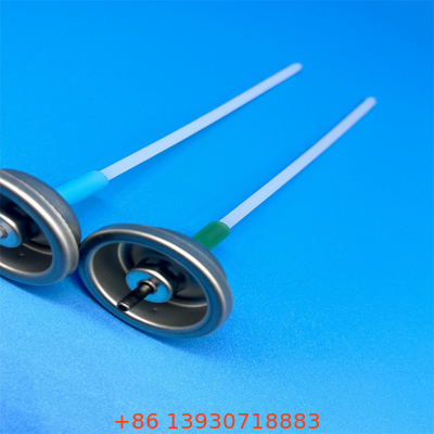 Precision Silver Metered Aerosol Valve untuk kecepatan semprot 50-200mcl yang konsisten