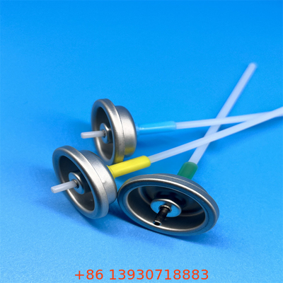 Satu kali penggunaan rata-rata semprotan katup aerosol 50/75/100/120/150/200mcl Dengan tubuh aluminium dan segel gasket