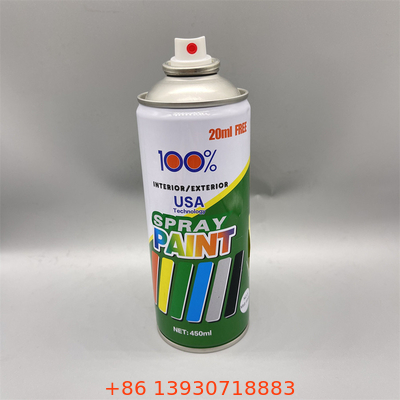 Katup Aerosol Wanita Tinplate untuk Semprotan Cat Kerajinan & DIY dengan Semprotan Kabut Halus