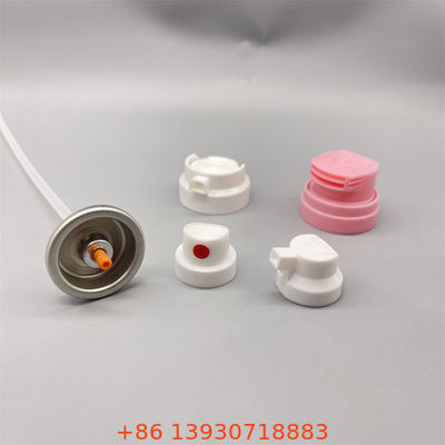 Katup dan aktuator aerosol busa cukur untuk krim cukur pria & wanita