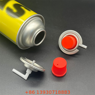 Propana &amp; Butane Gas Canister Valve Kontrol bahan bakar yang efisien untuk kompor perkemahan