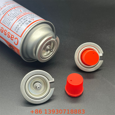 Propana &amp; Butane Gas Canister Valve Kontrol bahan bakar yang efisien untuk kompor perkemahan