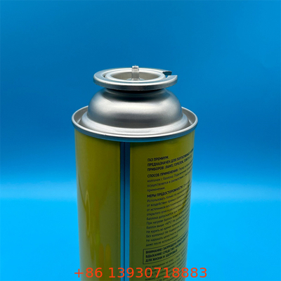 Katup Gas Kasset yang Tahan Korosi untuk Peralatan Butane Luar Ruang. Desain yang Dapat Diandalkan dan awet.