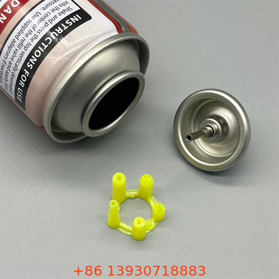 Premium Butane Lighter Gas Refill Aerosol Valve. Klep Aliran Gas yang Dapat Diandalkan untuk Refill Lighter. Efisien Butane Refill V.