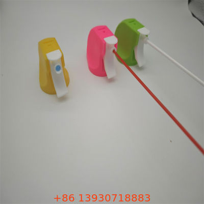 Penyemprot pemicu dengan tabung ekstensi untuk katup semprot aerosol presisi cap botol semprot yang ditargetkan