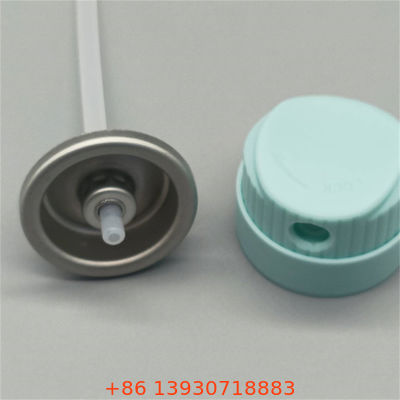 Klep Aerosol Perlindungan Matahari untuk Penggunaan Semprotan Kosmetik   Solusi Kemasan Perawatan Kulit dengan Aktuator   Dispenser Kabut Kontinyu untuk Perlindungan UV