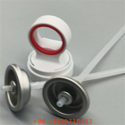 Klep Aerosol Perlindungan Matahari untuk Penggunaan Semprotan Kosmetik   Solusi Kemasan Perawatan Kulit dengan Aktuator   Dispenser Kabut Kontinyu untuk Perlindungan UV