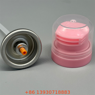 Katup busa cukur universal yang cocok untuk kaleng aerosol multi-merek dengan kontrol aliran yang disesuaikan