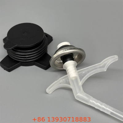 Precision PU Foam Valve dengan Stem Pendek untuk Kecantikan dan Kosmetik dengan Dispensasi Ringan
