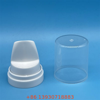 Ventil semprotan aerosol rambut Mousse dengan aktuator & tutup terbalik Dispensing untuk busa tebal, tidak ada limbah