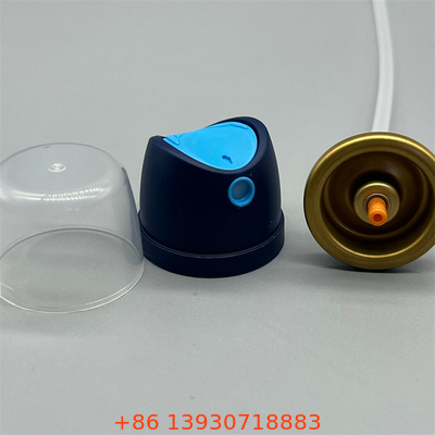 Kompak Deodorant Body Spray Valve untuk aksesoris perjalanan dengan mekanisme pelepasan cepat