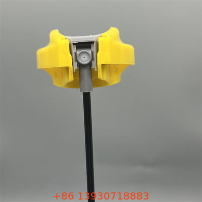 Tutup semprotan pemicu lipat dengan nozzle beraksi ganda untuk pembersihan industri