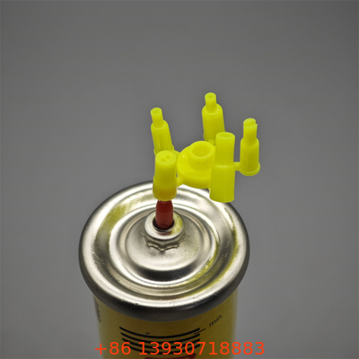 Klep isi ulang gas ringan tahan lama dengan adaptor untuk pengguna profesional dengan ketahanan korosi
