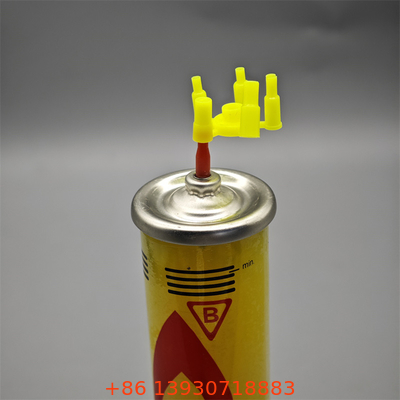 Klep isi ulang gas ringan tahan lama dengan adaptor untuk pengguna profesional dengan ketahanan korosi