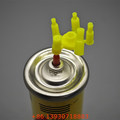 Klep isi ulang gas ringan tahan lama dengan adaptor untuk pengguna profesional dengan ketahanan korosi